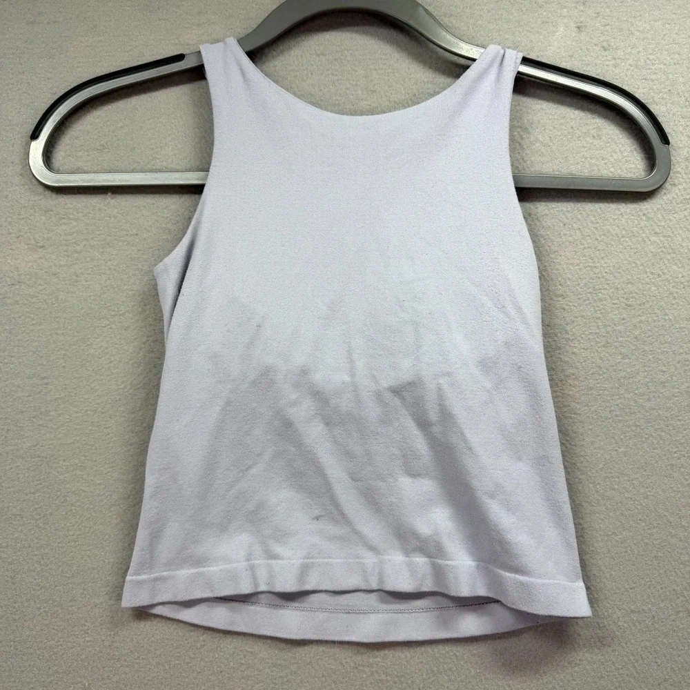Free People Intimately Camisole Tank‎ Top Womens XS/S Blue Nylon Stretch Shirt